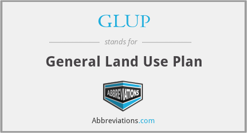 What does GLUP stand for?