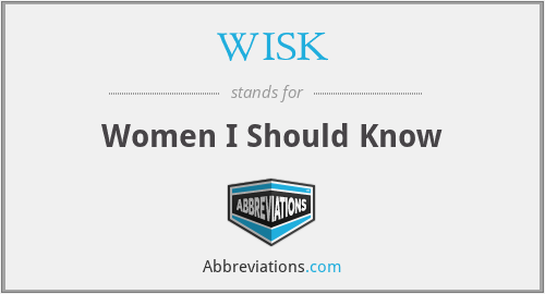 What does WISK stand for?