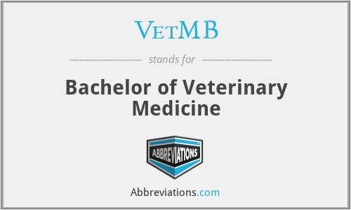 What does VETMB stand for?