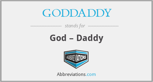 What does GODDADDY stand for?