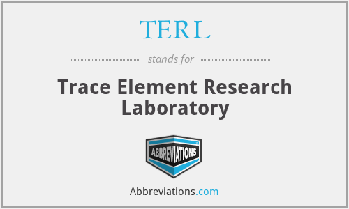 What does TERL stand for?
