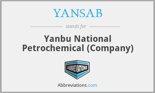 YANSAB - Yanbu National Petrochemical (Company)