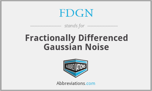 What does FDGN stand for?