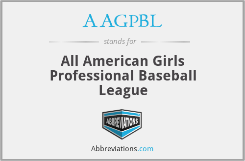 What does AAGPBL stand for?