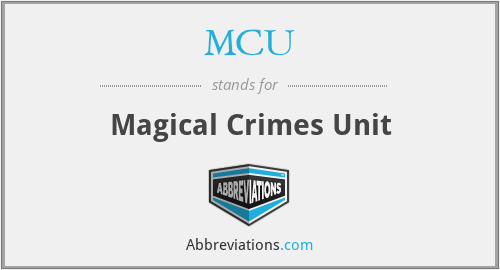 MCU - Magical Crimes Unit