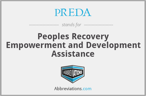 What does PREDA stand for?