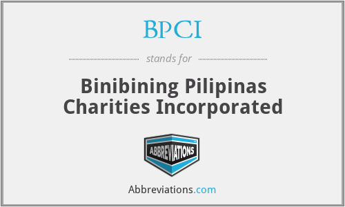 BPCI - Binibining Pilipinas Charities Incorporated