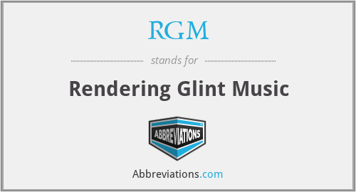 What does glint stand for?
