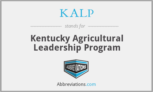 KALP - Kentucky Agricultural Leadership Program