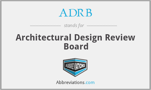 What does ADRB stand for?