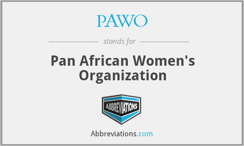 PAWO - Pan African Women's Organization