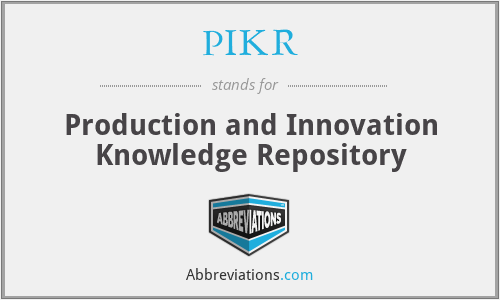 What does PIKR stand for?
