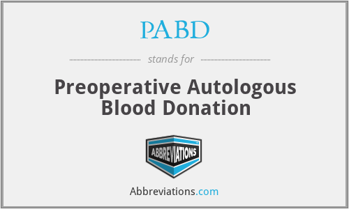 What does PABD stand for?