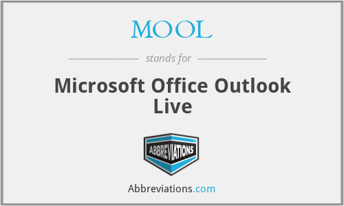 MOOL - Microsoft Office Outlook Live