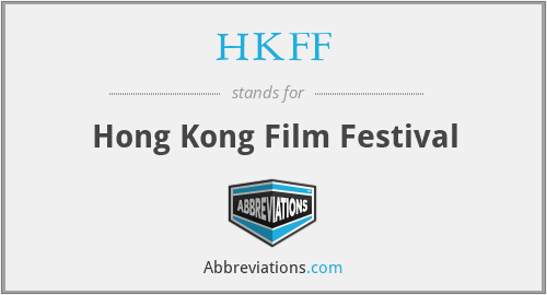 What does HKFF stand for?