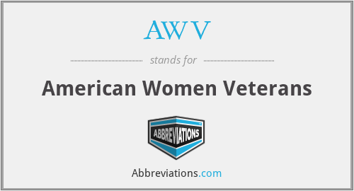 AWV - American Women Veterans