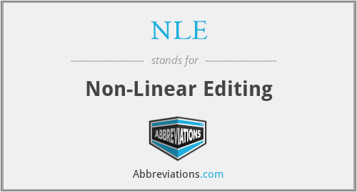 What does NLE stand for?