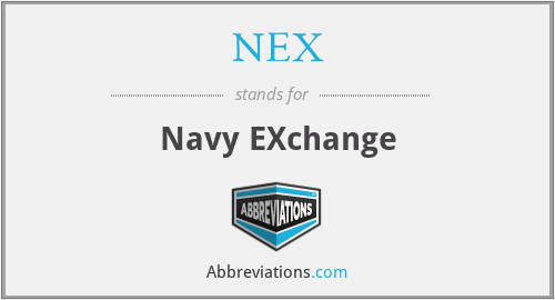 What does NEX stand for?