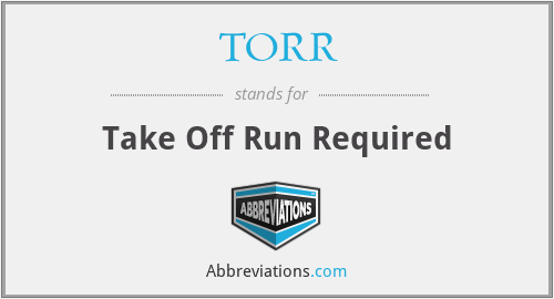 What does TORR stand for?