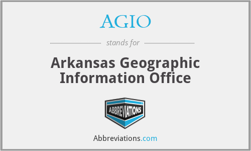 AGIO - Arkansas Geographic Information Office