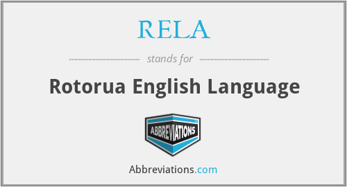 RELA - Rotorua English Language