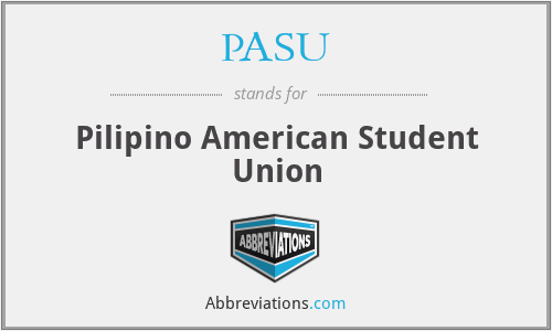 What does PASU stand for?