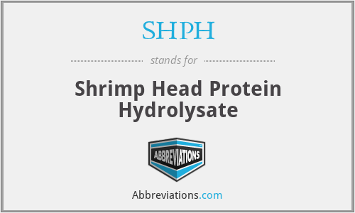 SHPH - Shrimp Head Protein Hydrolysate