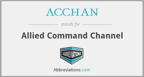 What does ACCHAN stand for?