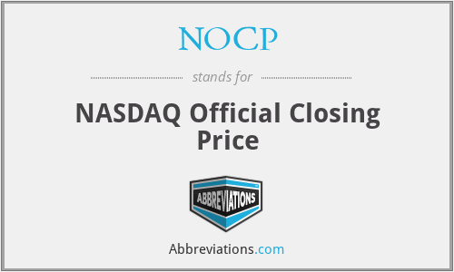 What does closing+price stand for?