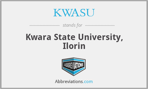What does KWASU stand for?
