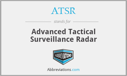 What does ATSR stand for?