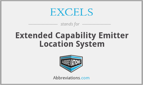 EXCELS - Extended Capability Emitter Location System