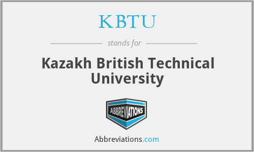 What does KBTU stand for?
