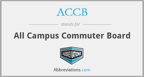 ACCB - All Campus Commuter Board