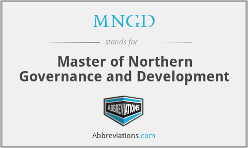 What does MNGD stand for?