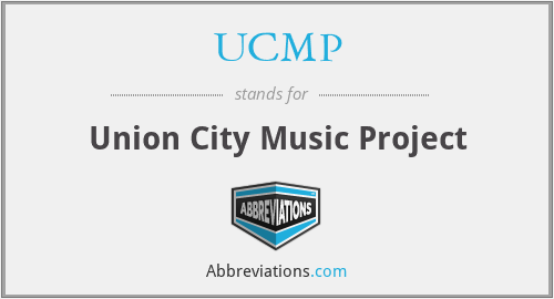 UCMP - Union City Music Project