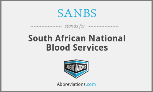 What does SANBS stand for?