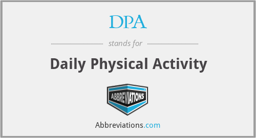 DPA - Daily Physical Activity
