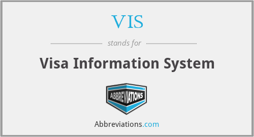 Visa abbreviation