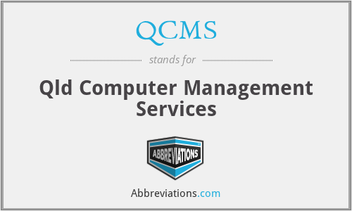 QCMS - Qld Computer Management Services