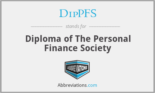 DipPFS - Diploma of The Personal Finance Society