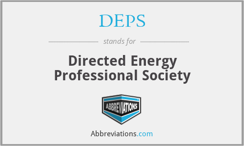 DEPS - Directed Energy Professional Society