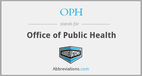 What does OPH stand for?