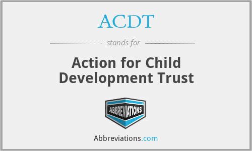 What does ACDT stand for?