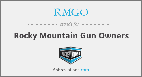 RMGO - Rocky Mountain Gun Owners