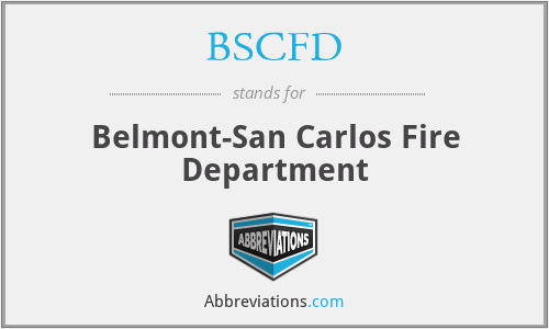 BSCFD - Belmont-San Carlos Fire Department