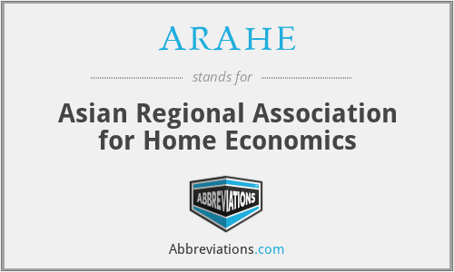 What does ARAHE stand for?