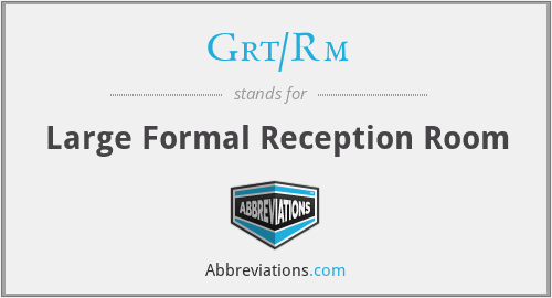 Grt/Rm - Large Formal Reception Room