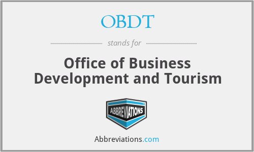 What does OBDT stand for?