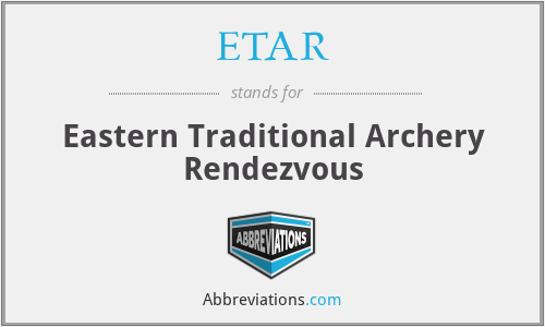 What does ETAR stand for?